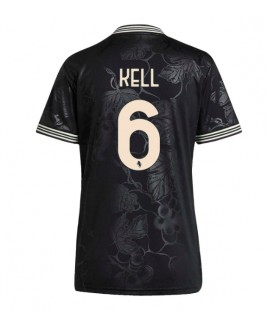 Günstige Juventus Lloyd Kelly #6 3rd trikot Damen 2025-26 Kurzarm